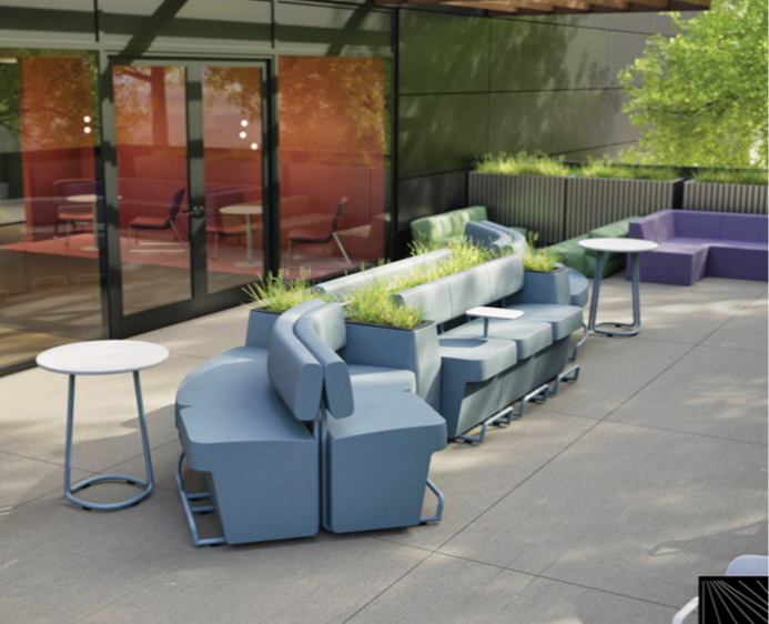 Elevate - UPH Outdoor Modular Lounge 453